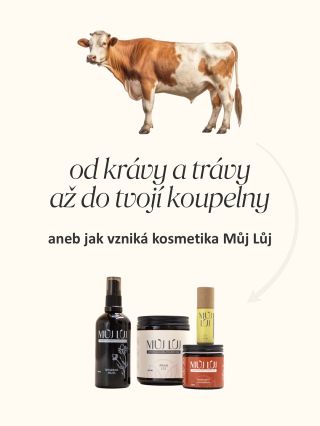 Takhle vzniká naše kosmetika aneb od trávy a krávy až do tvé koupelny 🛁 Mrkni na carousel a pokud tě k výrobě naší...