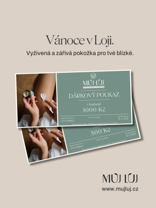 Nevíš, co letos darovat — ale chceš, aby to opravdu potěšilo? 🎁 Naše dárkové poukazy Můj Lůj jsou jednoduchý a smysluplný...