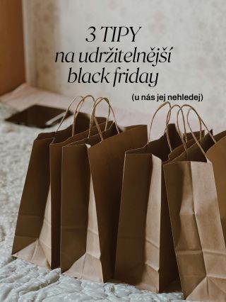 Black Friday nemusí být o bezhlavém nakupování. Připravili jsme pro tebe krátký carousel o tom, jak k němu přistoupit...