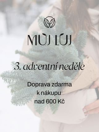 Pouze dnes doprava zdarma! 🥳 Víme, že prosinec bývá plný shonu a zařizování. A tak jsme se rozhodli malinko ti ulehčit – a...